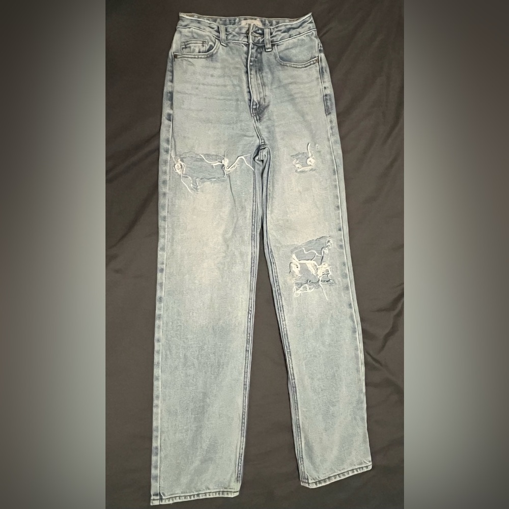 PacSun Light Blue Distressed Denim